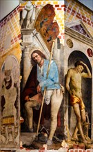 Frescoes, Duomo di San Marco, old town centre with magnificent aristocratic palaces and