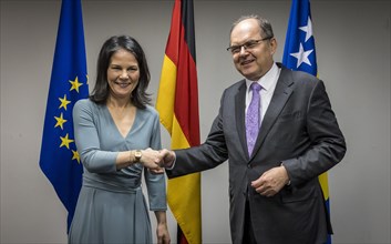 Annalena Baerbock (Alliance 90/The Greens), Federal Foreign Minister, photographed during her visit