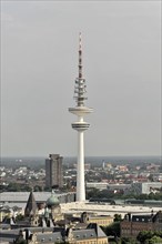Hamburg TV Tower, Heinrich Hertz Tower, Tele-Michel, High Tower towers above an urban skyline,