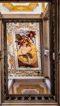 Staircase of Honour, ceiling painting: the Fall of Hell, by Giambattista Tiepolo, Palazzo
