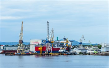 GMC Yard, Shipyard in Stavanger, Norway, Europe