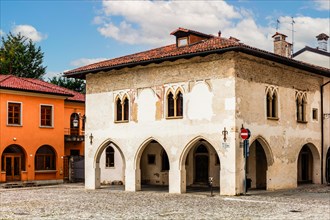 Customs palace, Casa del Daziario, historic city centre, Spilimbergo, Friuli, Italy, Spilimbergo,