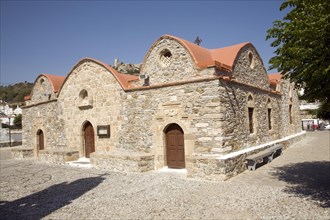 Church of the Dormition of the Virgin, Asklipio, Rhodes, Greece, Europe