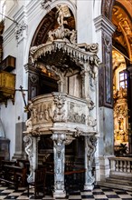 Pulpit, Cathedral of Santa Maria Annunziata, 13th century, Udine, most important historical city of