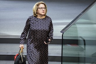 Svenja Schulze, Federal Minister for Economic Cooperation and Development, pictured during a