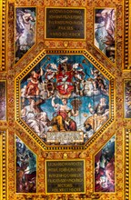 Parliament Hall, decorations by Giovanni da UdineGaleria d'Arte Antica, Castello di Udine, seat of