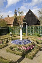 Zaandijk garden, Zuiderzee museum, Enkhuizen, Netherlands