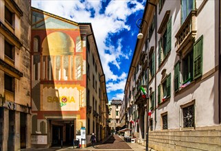 Old town streets, Udine, most important historical city of Friuli, Italy, Udine, Friuli, Italy,