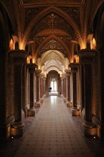 Palacio di monserrate, interior, sintra, portugal
