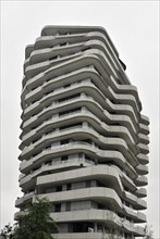 Marco Polo Tower residential tower block, Behnisch Architekten, Hafencity, A contemporary