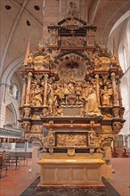 Altar of All Saints and funerary altar of Archbishop Lothar von Metternich in UNESCO St Peter's
