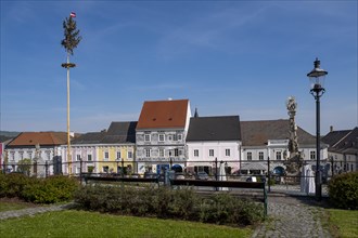 Main square, Weitra, Waldviertel, Lower Austria, Austria, Europe