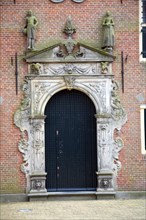 Doorway to Weeshuis orphanage, Enkhuizen, Netherlands