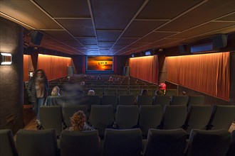 Cinema during a performance, Bavaria, Germany, Europe