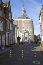 Drommedaris defence tower and bridge, Enkhuizen, Netherlands