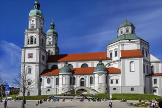 The Lorenzkirche, Kempten, Allgaeu, Bavaria, Germany, Europe