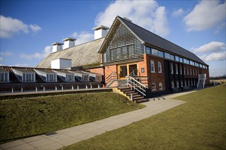 Concert Hall in converted maltings industrial buildings at Snape, Suffolk, England, United Kingdom,