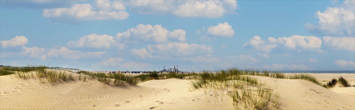 Oasis FKK Dune Beach Panorama Norderney Germany