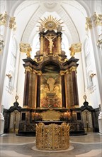 Michaeliskirche, Michel, baroque church St. Michaelis, first start of construction 1647- 1750,