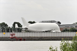 Beluga, Airbus, A300-600, aeroplane, transport aircraft, large aircraft fuselage without wings