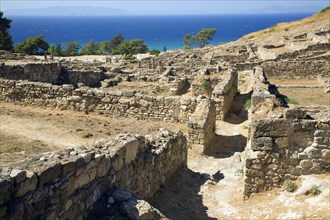 Ancient Kamiros, Rhodes, Greece, Europe