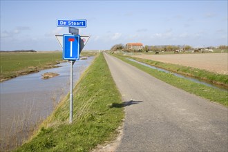 Farming landscape, Texel island, Netherlands