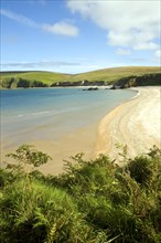 Sandy beach Burrafirth, Unst, Shetland Islands, Scotland, United Kingdom, Europe