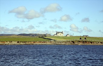 Belmont House, Unst, Shetland Islands, Scotland, United Kingdom, Europe