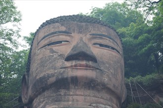 Leshan giant buddha, china