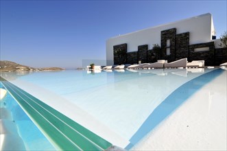 Swimming pool, greece