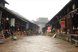 Old village sichuan, china