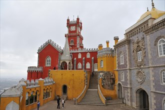 Palacio national de pena, sintra, portugal