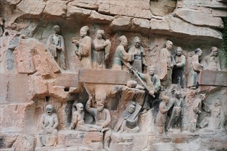 Dazu rock carvings, china