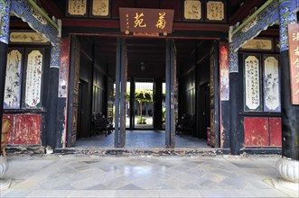 Zhu family house, yunnan, china