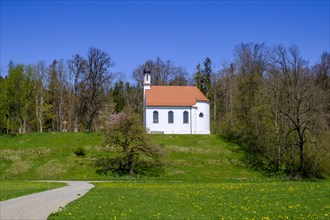 St. Lorenz, Epfach, Pfaffenwinkel, Upper Bavaria, Bavaria, Germany, Europe