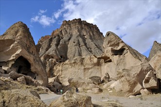 Cappadocia, village, landscape, Turkiye