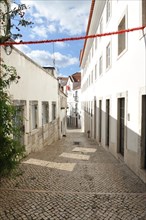 Lisbon city view, alley, portugal