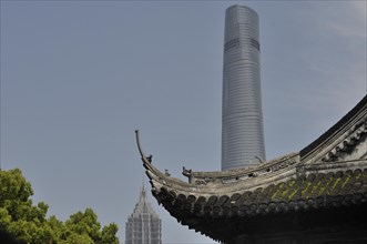 Shanghai city view, skyscraper, china