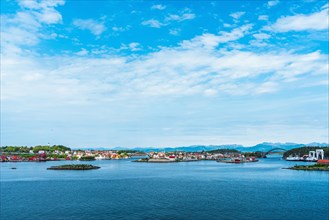 View of STAVANGER, FjordSailing, Stavanger, Boknafjorden, Norway, Europe