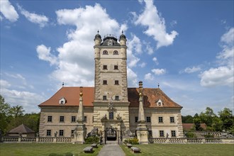 Greillenstein Castle in Roehrenbach, Waldviertel, Lower Austria, Austria, Europe
