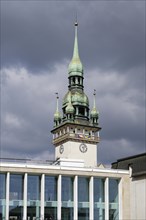 Old Town Hall Tower, Municipal Market Hall, Brno, Jihomoravsky kraj, Czech Republic, Europe