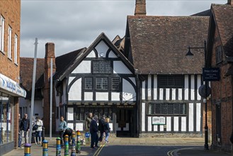 Half-timbered houses, Stratford upon Avon, England, Great Britain