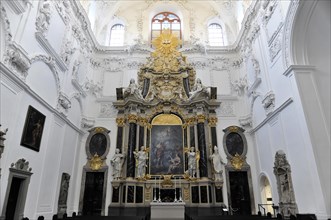 Dechant altar, side altar, St Kilian's Cathedral in Wuerzburg, Wuerzburg Cathedral, A richly