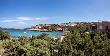 Boat landing stage, Porto Cervo, Costa Smeralda, Sardinia, Italy, Europe