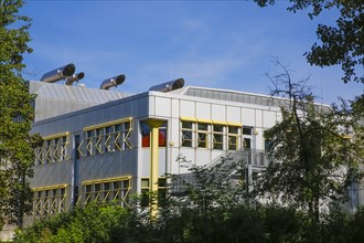 Reutlingen University, Reutlingen University, university building, windows, exhaust air ducts,