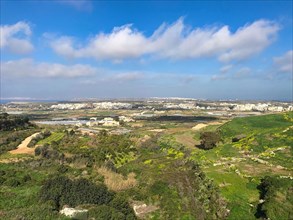 Rock landscape in Malta, Mediterranean Sea, Republic of Malta