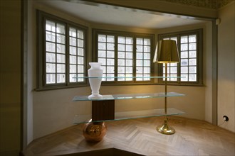 Interior view, exhibition, Villa Jurkovic, Brno, Jihomoravsky kraj, Czech Republic, Europe