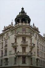 Indian House, corner of Vesela and Zamecnicka, Brno, Brno, Jihomoravsky kraj, Czech Republic,