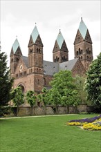 Church of the Redeemer, start of construction 1903, Bad Homburg v. d. Hoehe, Hesse, An imposing