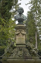 Grave of Franz Abt, North Cemetery, Wiesbaden, Hesse, Germany, Europe
